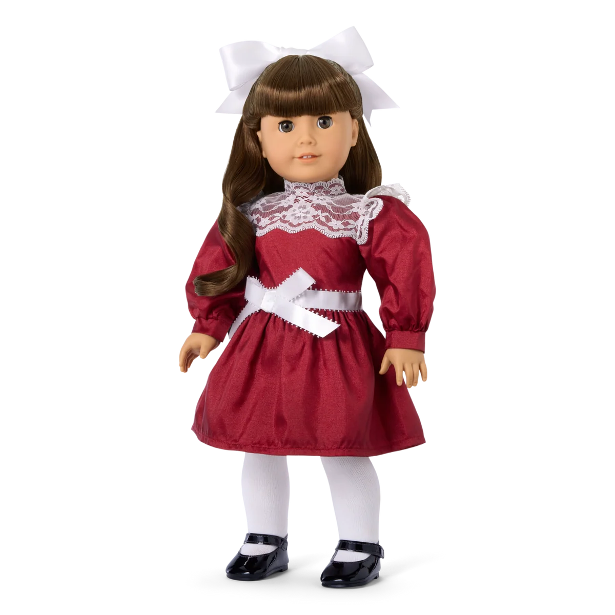 Samantha Parkington™ 18-inch Doll & Cranberry Party Dress Bundle (Historical Characters)