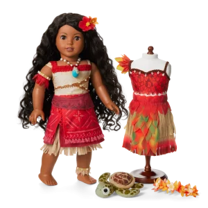 Disney Moana Doll, Wayfinder Outfit & Sea Turtle Plush by American Girl®