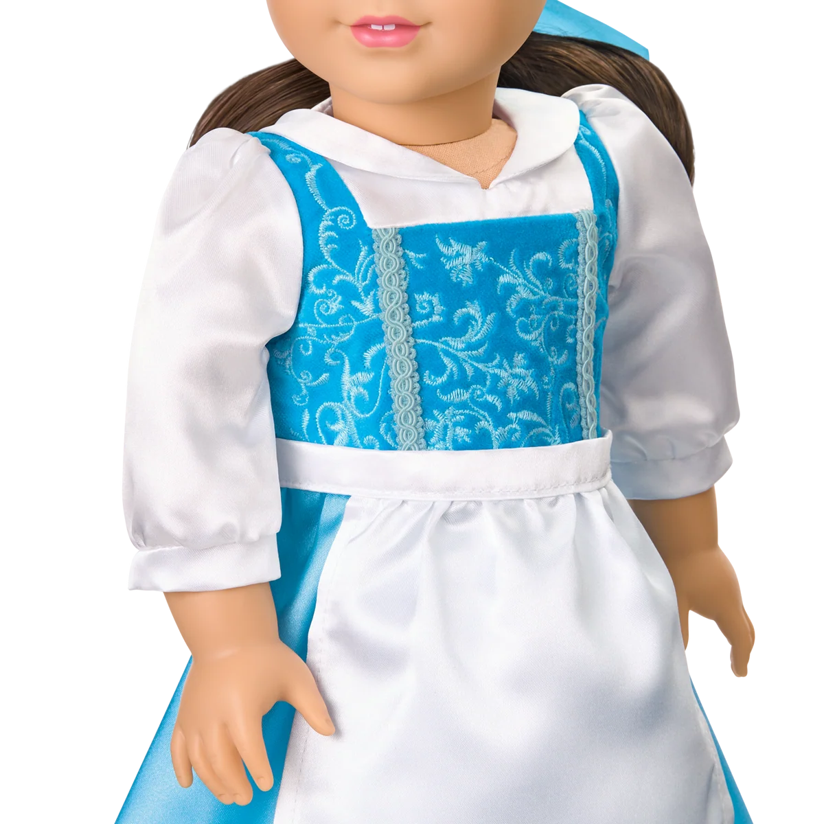 American Girl® Disney Princess Belle Blue Dress, Mrs. Potts, Chip & Accessories for 18-inch Dolls