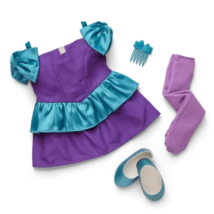 Courtney’s™ Bow-dacious Party Dress for 18-inch Dolls (Historical Characters)