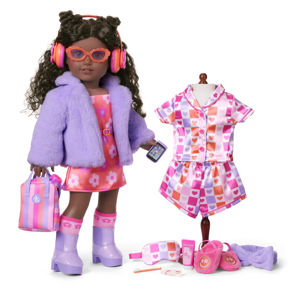 Truly Me™ #127 Doll & Day of Fun All-in-One Set