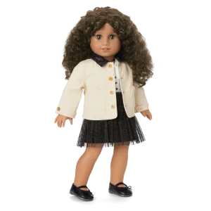 American Girl® x J.Crew Embellished Barn Jacket & Tulle Skirt Bundle for 18-inch Dolls