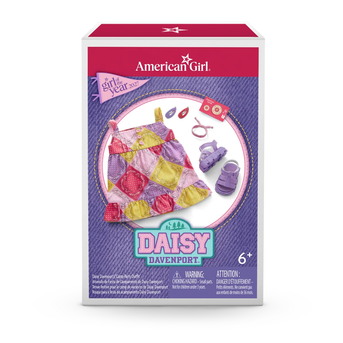 Daisy Davenport’s™ Camp Party Outfit for 18-inch Dolls (Girl of the Year™ 2027)