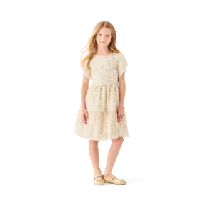 American Girl® x Janie and Jack Sparkly Cream Celebration Dress for Little Girls & Girls