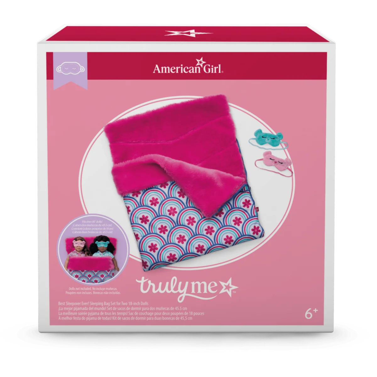 Best Sleepover Ever! Sleeping Bag Set for Two 18-inch Dolls