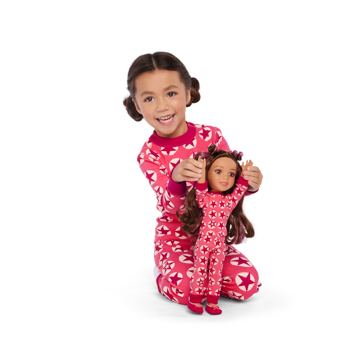 American Girl® x Hanna Andersson Berry Bright Stars Pajamas for 14.5-inch Dolls