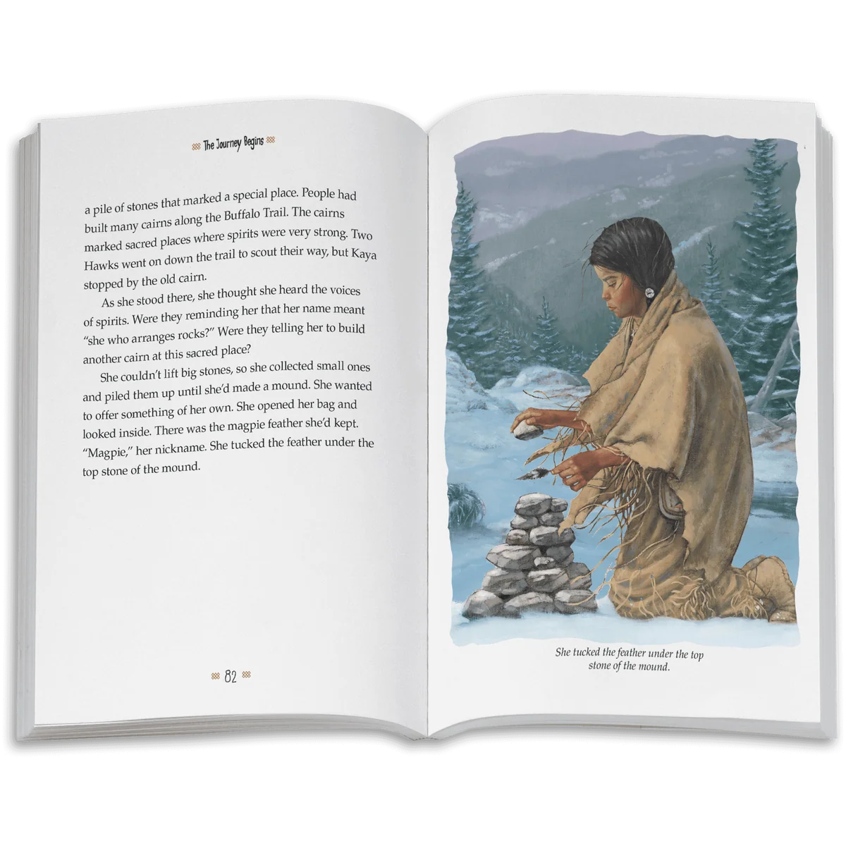 The Journey Begins: Kaya Book 1 (Historical Characters)