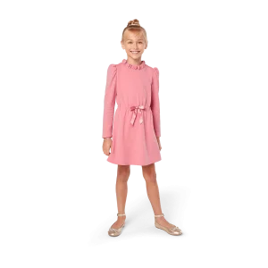 American Girl® x Something Navy Rosy Radiance Puff-Sleeve Dress for Girls