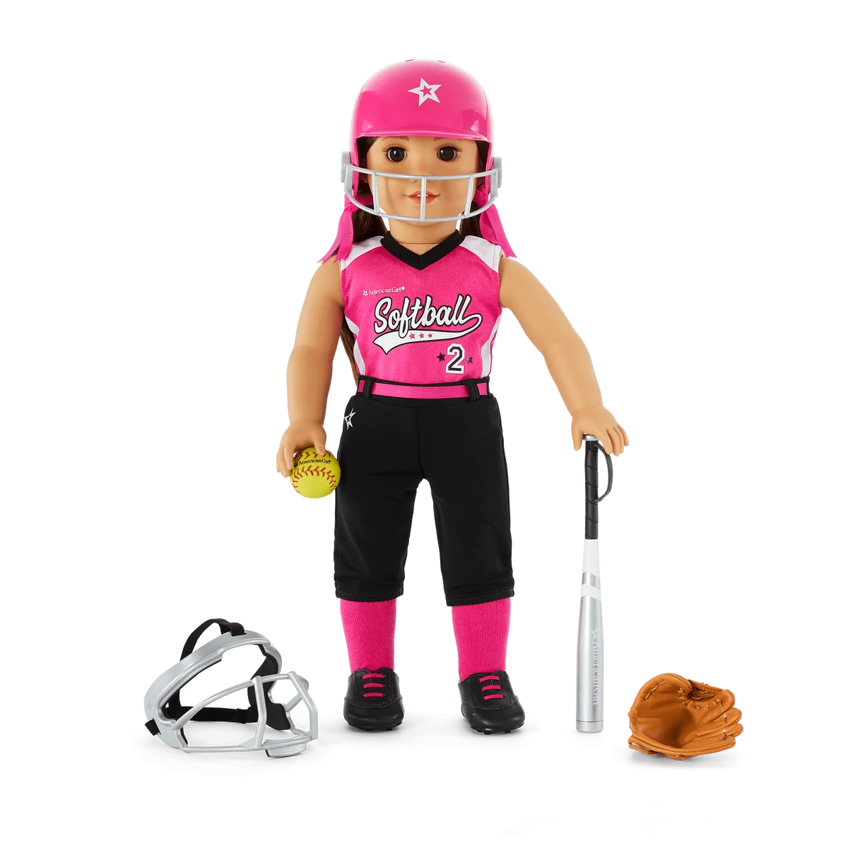 Softball Star Uniform for 18-inch Dolls