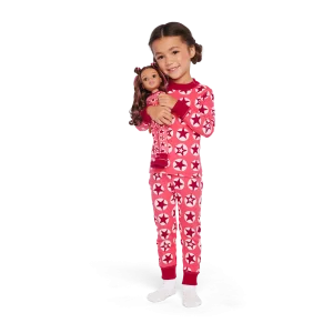 American Girl® x Hanna Andersson Berry Bright Stars Pajamas for Girls & 14.5-inch Dolls