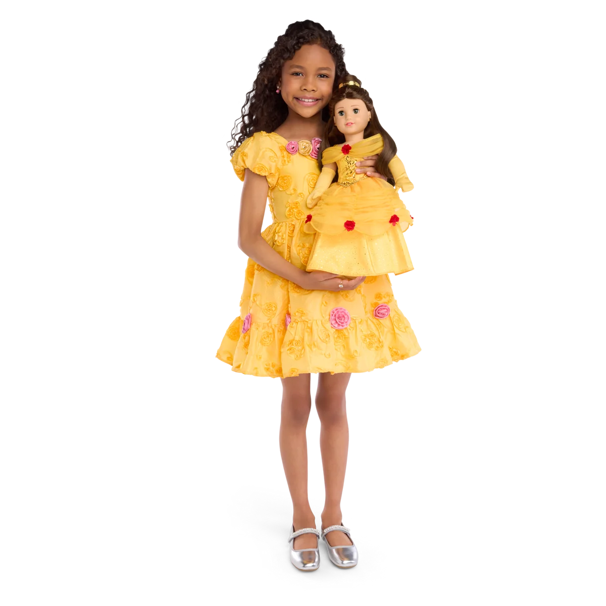 American Girl® Disney Princess Belle 18-inch Doll & Dress for Girls Bundle
