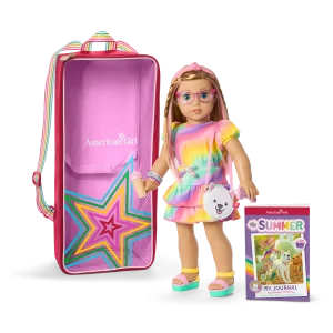 Summer™ 18-inch Doll, Journal, Accessories & Doll Carrier (Girl of the Year™ 2025)