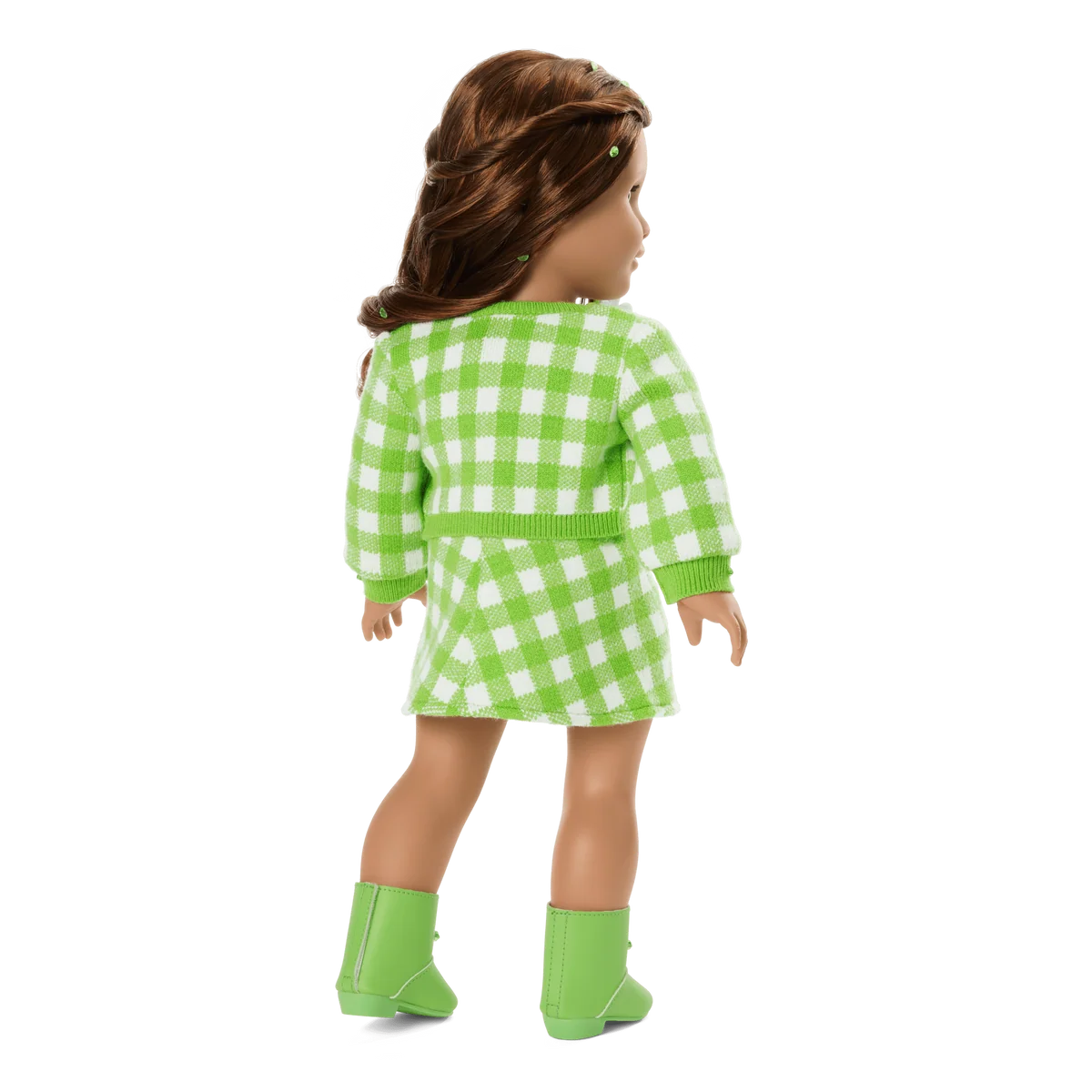 August Peridot Glow Outfit for 18-inch Dolls