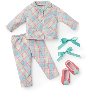 Melody’s™ Plaid Pajamas for 18-inch Dolls (Historical Characters)