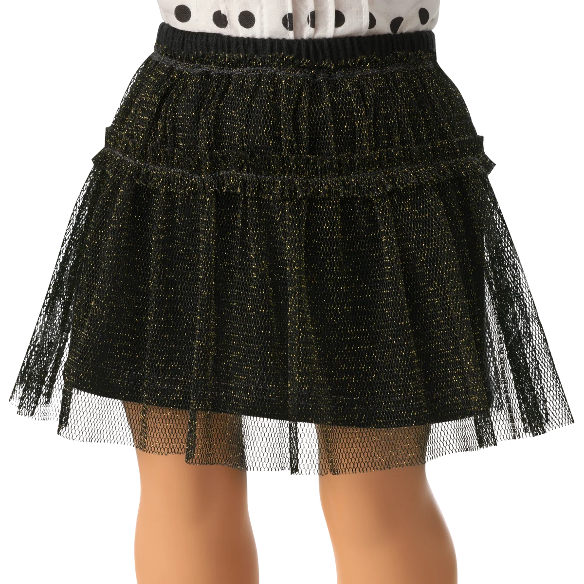 American Girl® x J.Crew Black Tulle Skirt for 18-inch Dolls