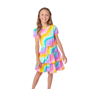 Summer’s™ Rainbow Swirl Dress for Girls (Girl of the Year™ 2025)