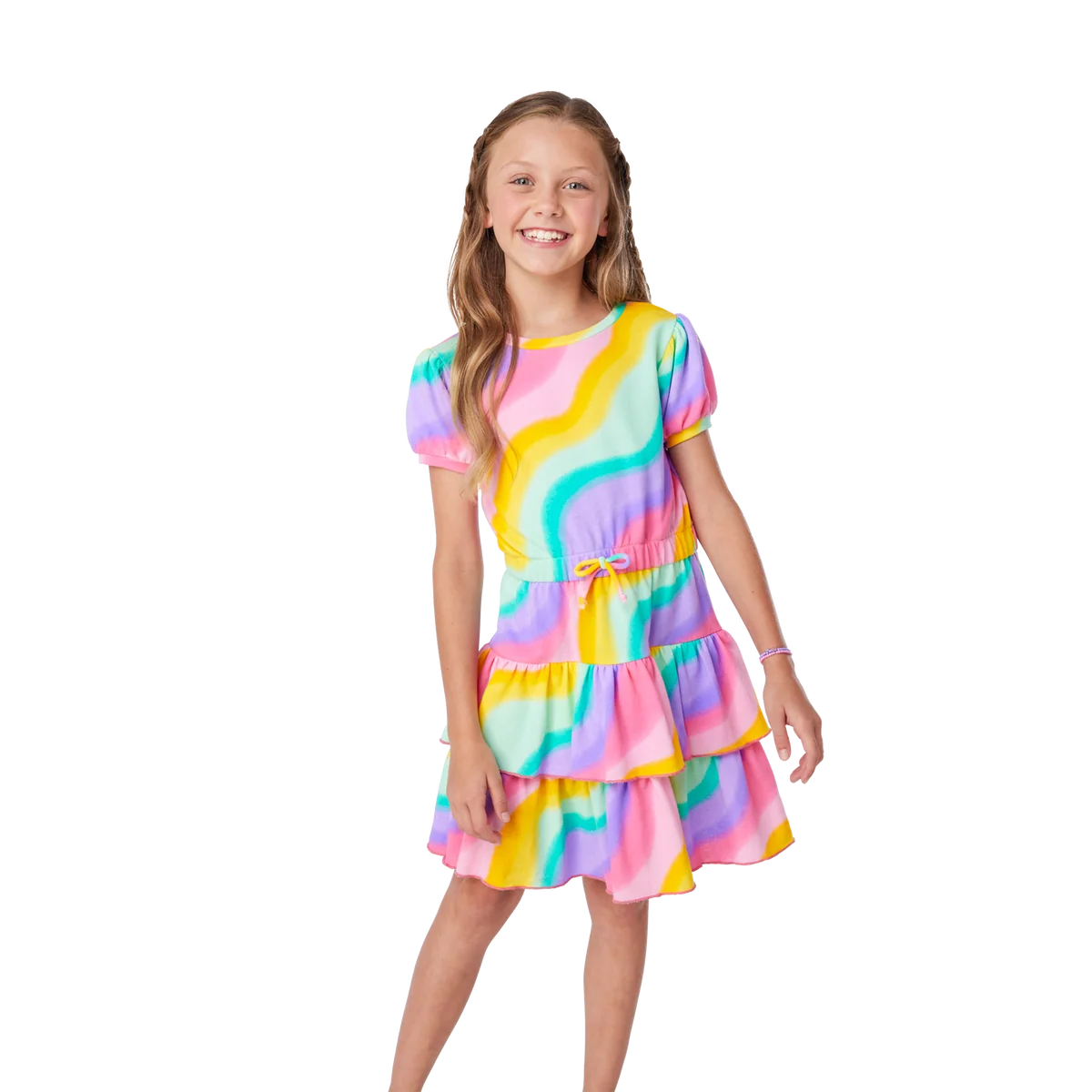 Summer’s™ Rainbow Swirl Dress for Girls (Girl of the Year™ 2025)