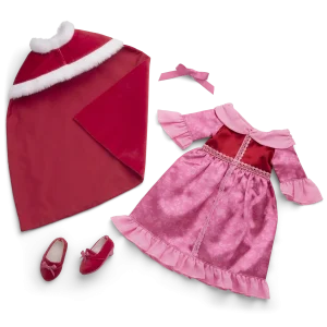 Disney Princess Belle Winter Dress & Cape Outfit for 18-inch Dolls by American Girl®