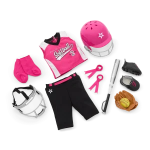 Softball Star Uniform for 18-inch Dolls