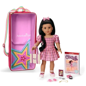 Raquel™ 18-inch Doll, Journal, Accessories & Doll Carrier (Girl of the Year™ 2026)