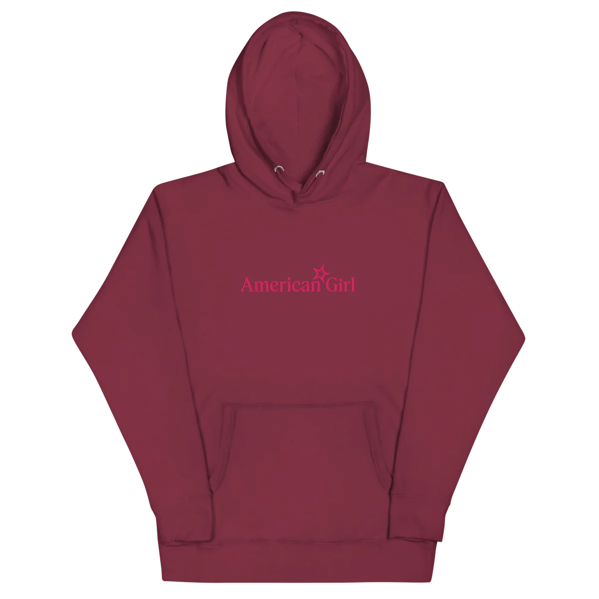 American Girl® Burgundy Hoodie for Adults