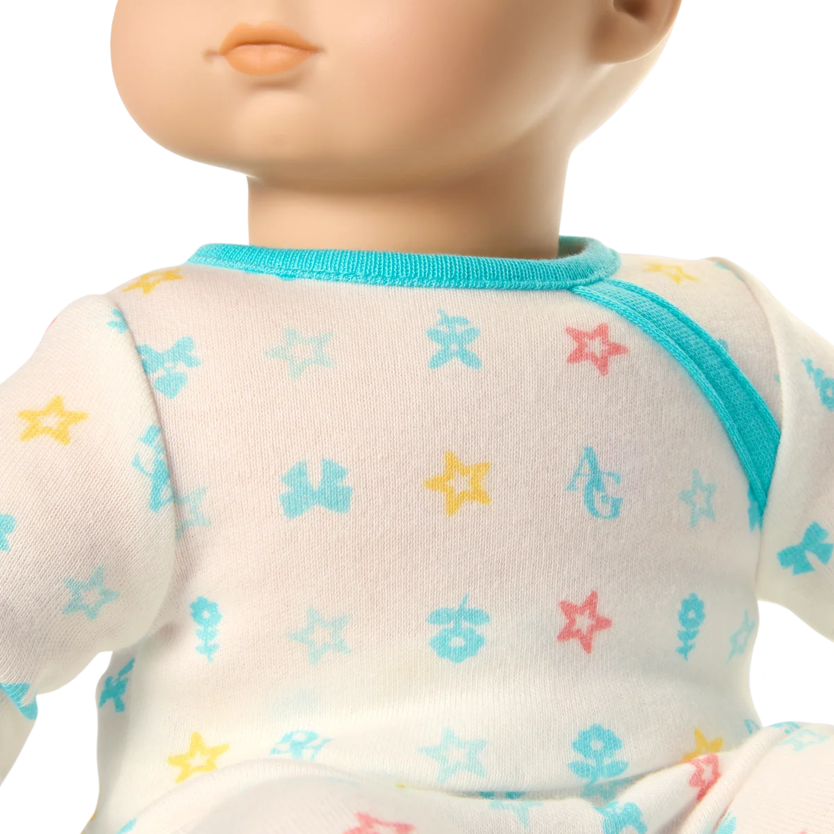 Bitty Baby® Doll #3 with blonde hair in Pastel Blue
