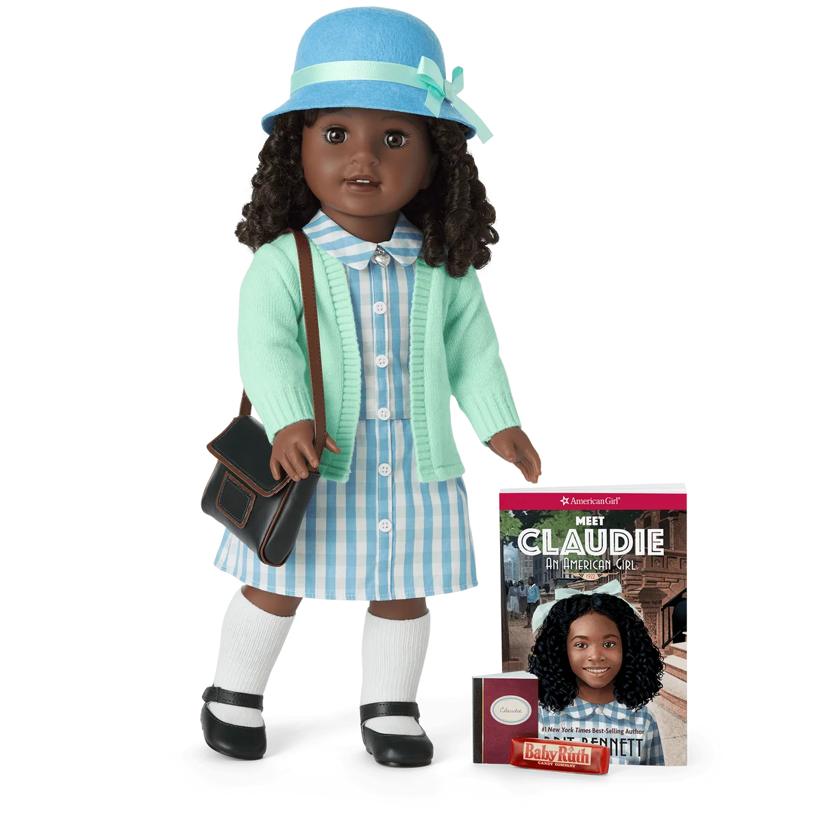 Claudie Wells™ 18-inch Doll, Book & Accessories (Historical Characters)