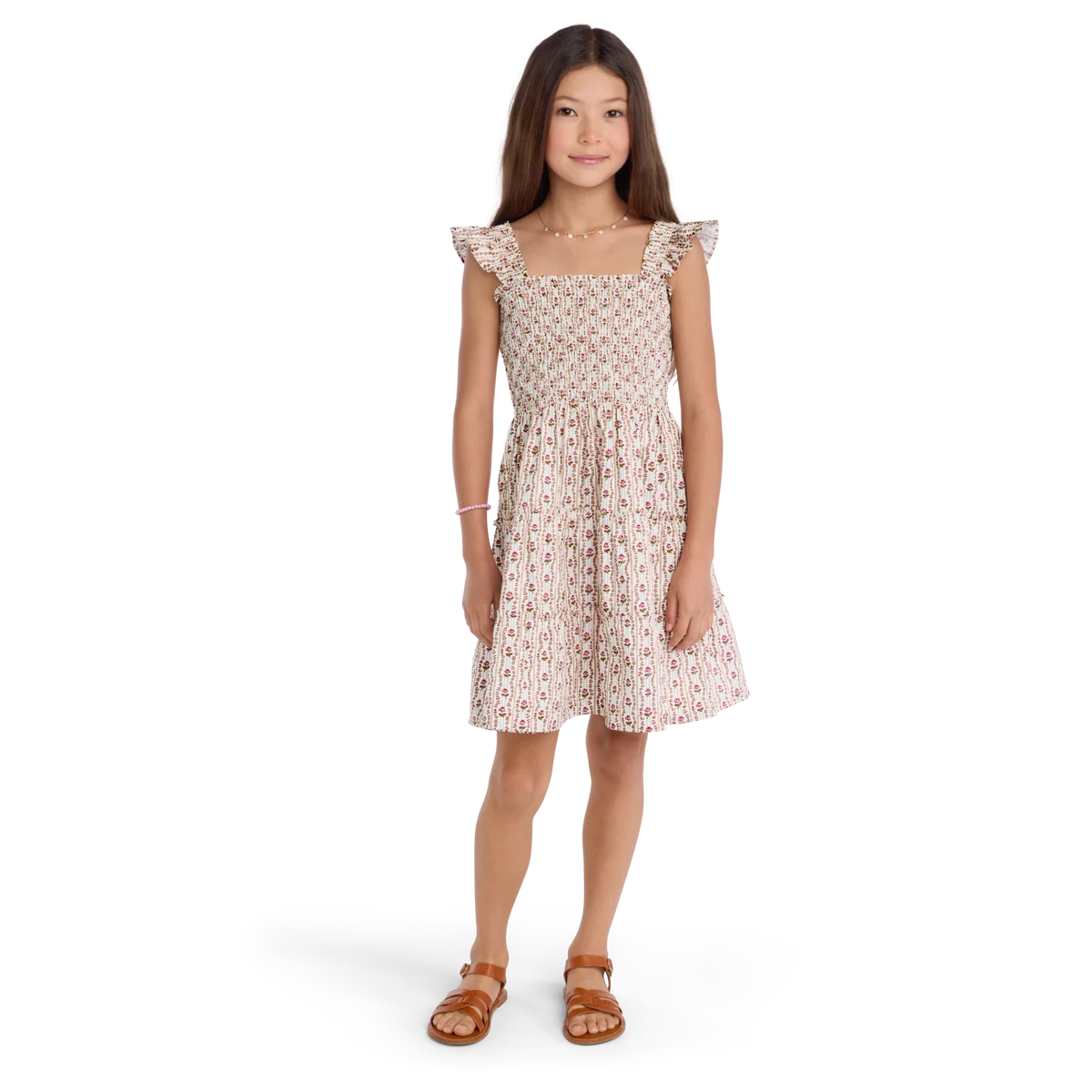 American Girl® x Hill House Home Tiny Ellie Nap Dress for Girls (Felicity™ Print)