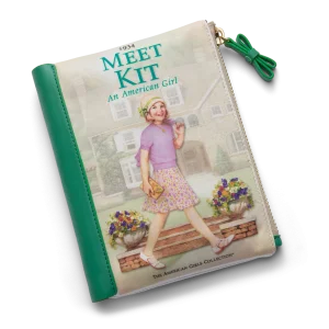 American Girl® x Stoney Clover Lane™ Flat Pouch (Kit™ Book Print)