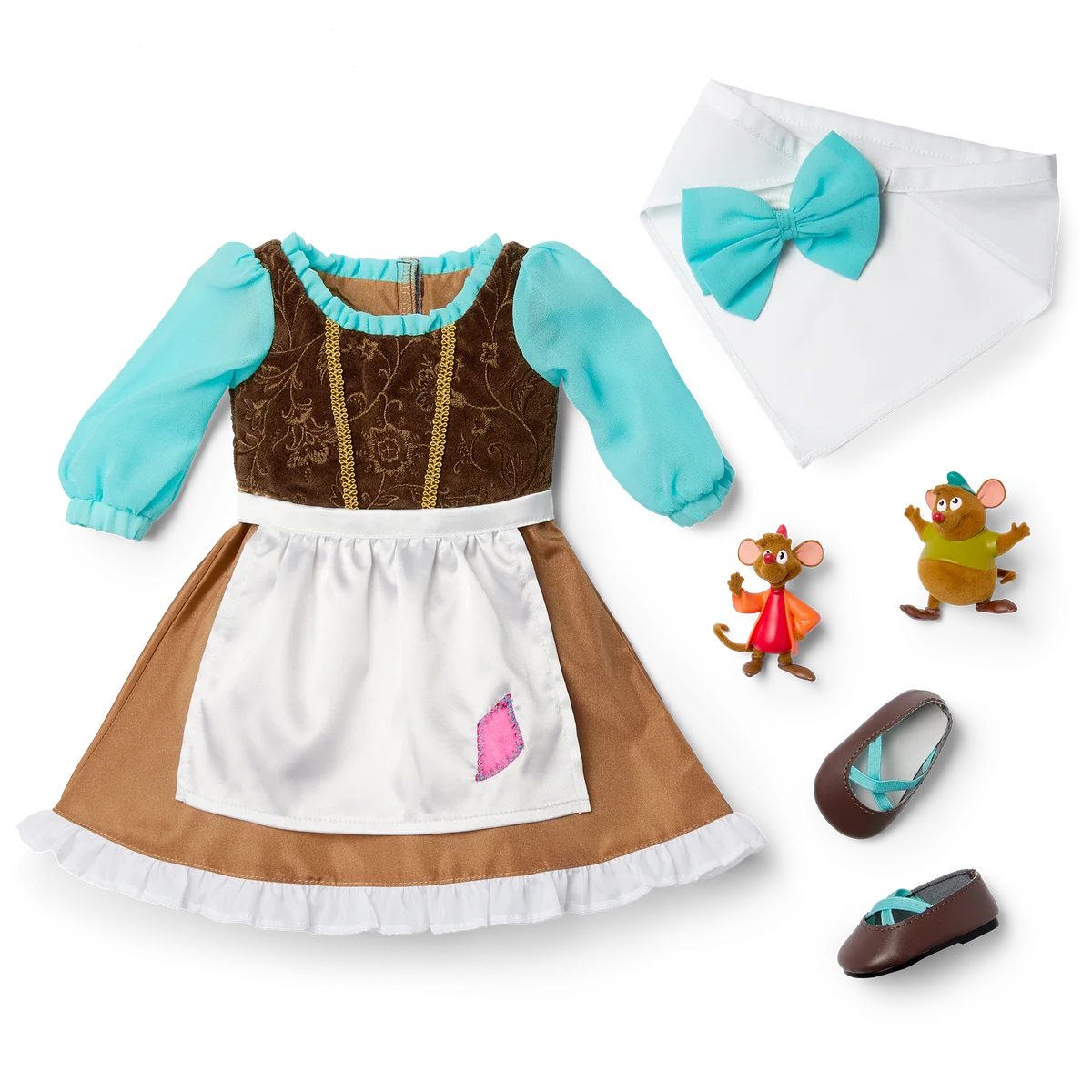 American Girl® Disney Princess Cinderella Day Dress, Friends & Accessories for 18-inch Dolls