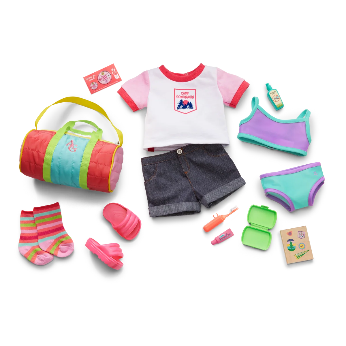 Daisy Davenport’s™ Camp Bag & Gear for 18-inch Dolls (Girl of the Year™ 2027)
