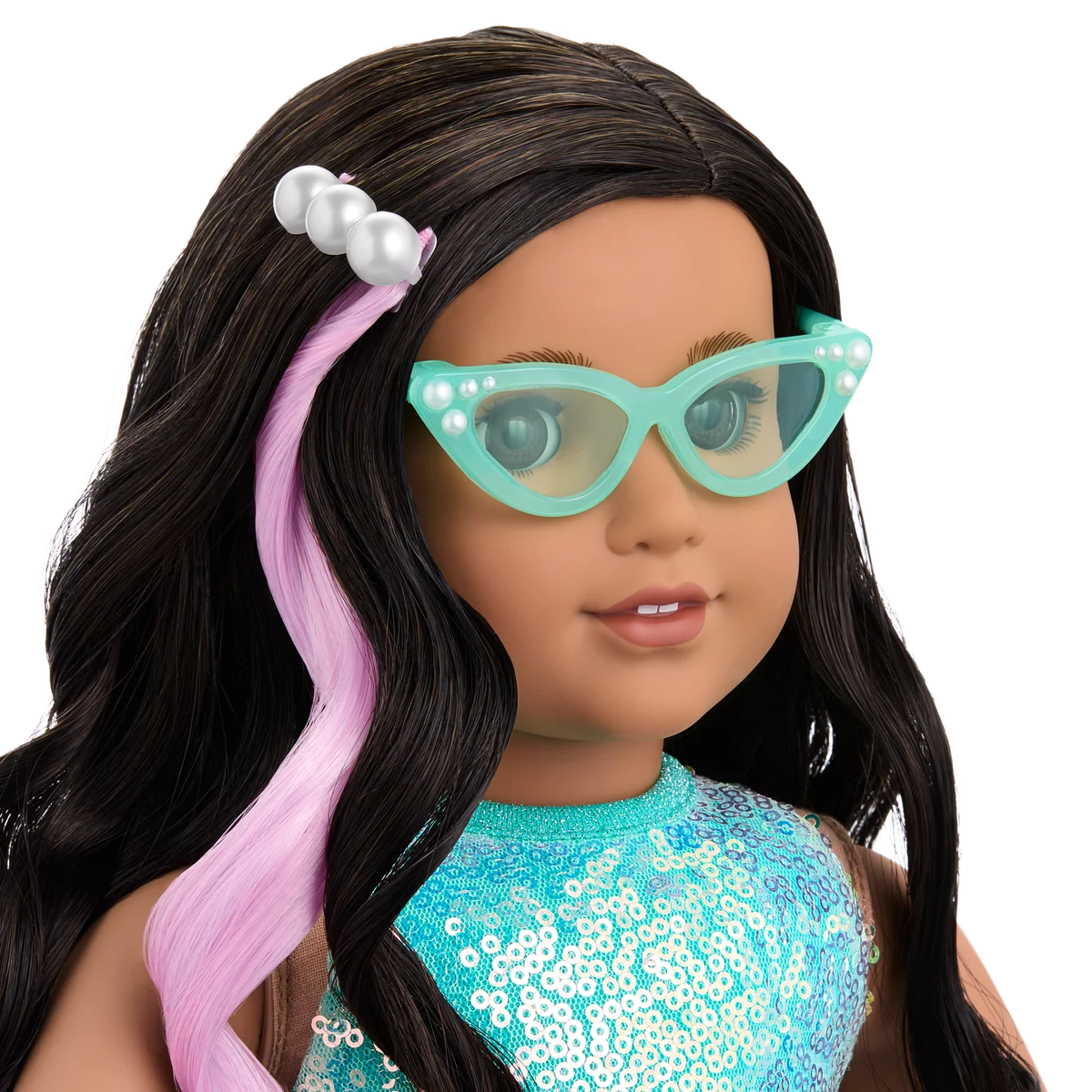 Shimmering Sea Turtle Backpack & Accessory Set for 18-inch Dolls