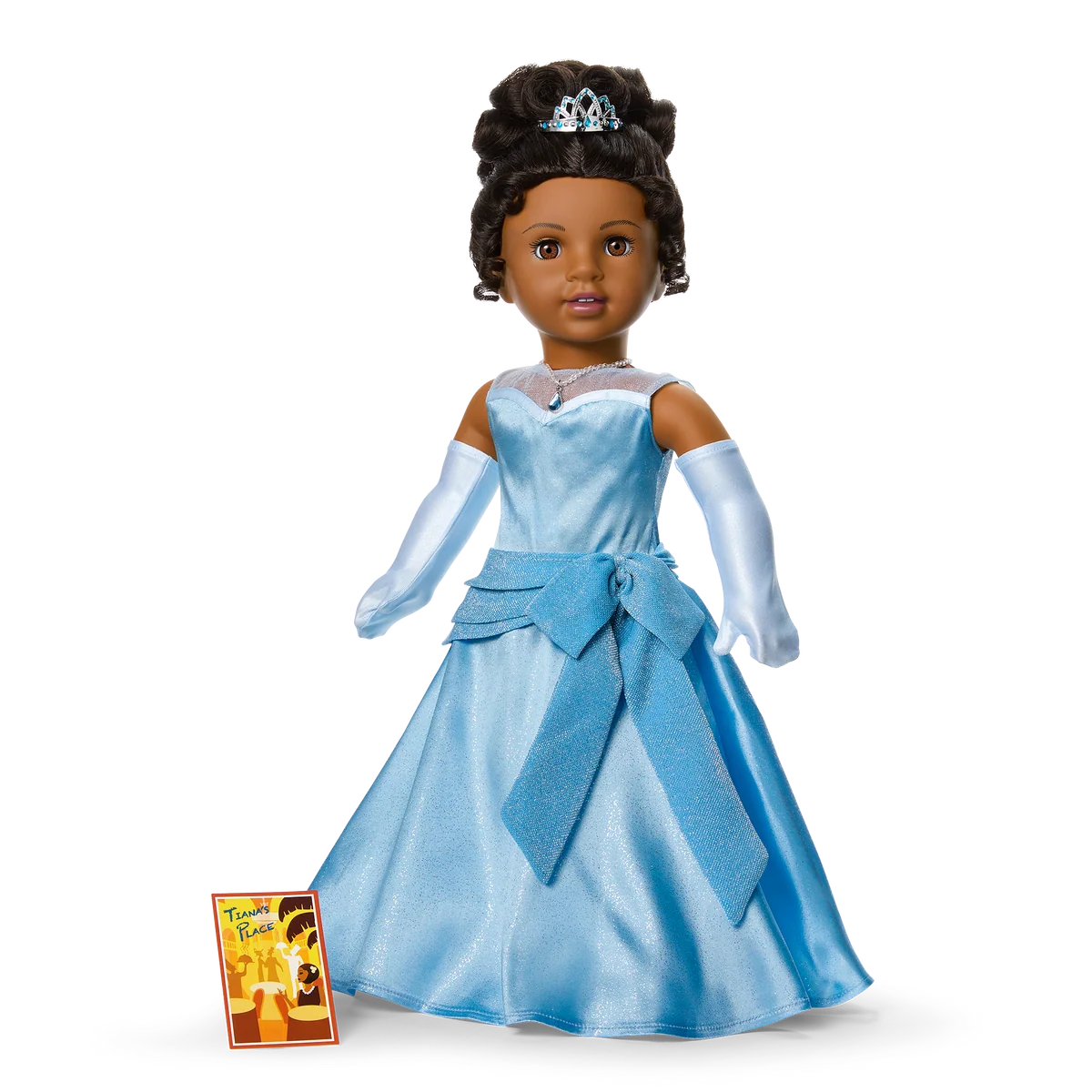 American Girl® Disney Princess Tiana Evening Star Dress & Accessories for 18-inch Dolls