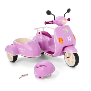 Hit the Road Scooter & Sidecar for 18-inch Dolls