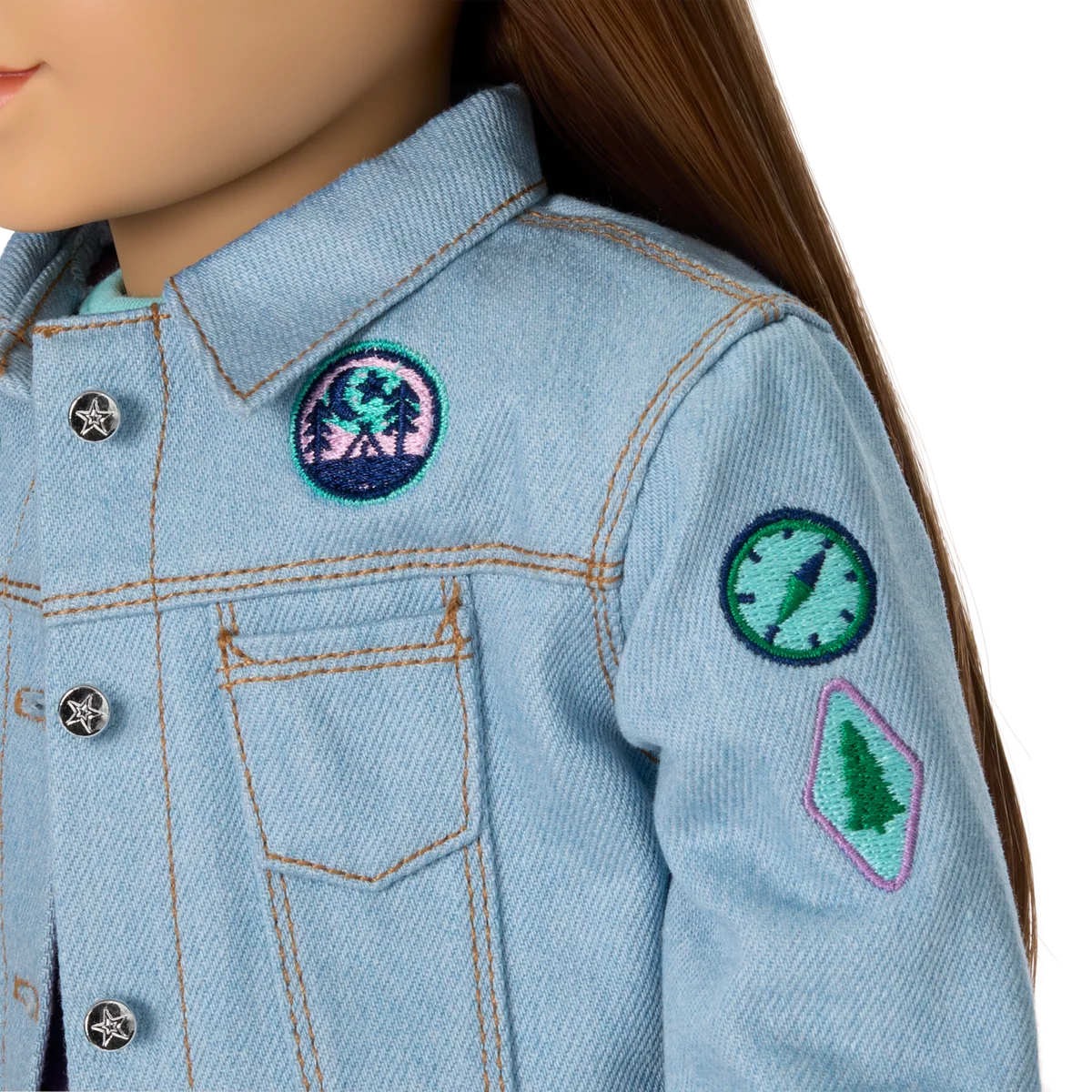 Daisy Davenport’s™ Jean Jacket & Accessories for 18-inch Dolls (Girl of the Year™ 2027)