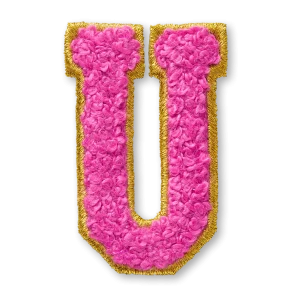 AG™ Letter U Stick-On Patch