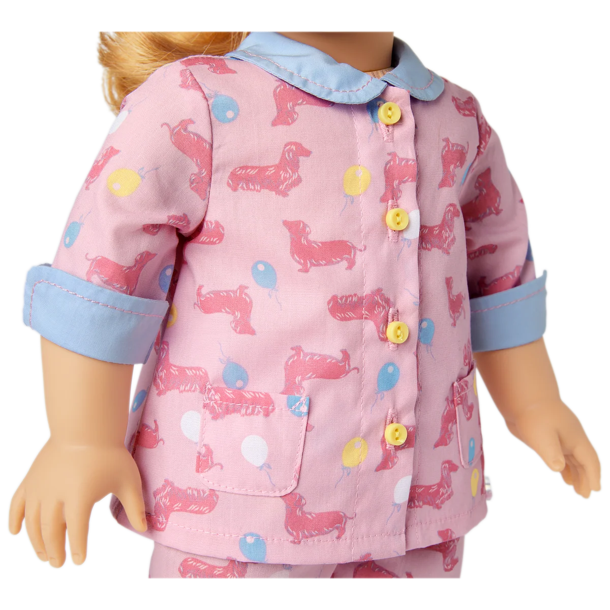 Maryellen’s™ Dachshund Pajamas for 18-inch Dolls (Historical Characters)