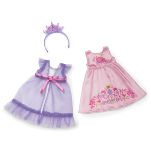 Royal Ruffles Nightie & Robe for WellieWishers™ Dolls