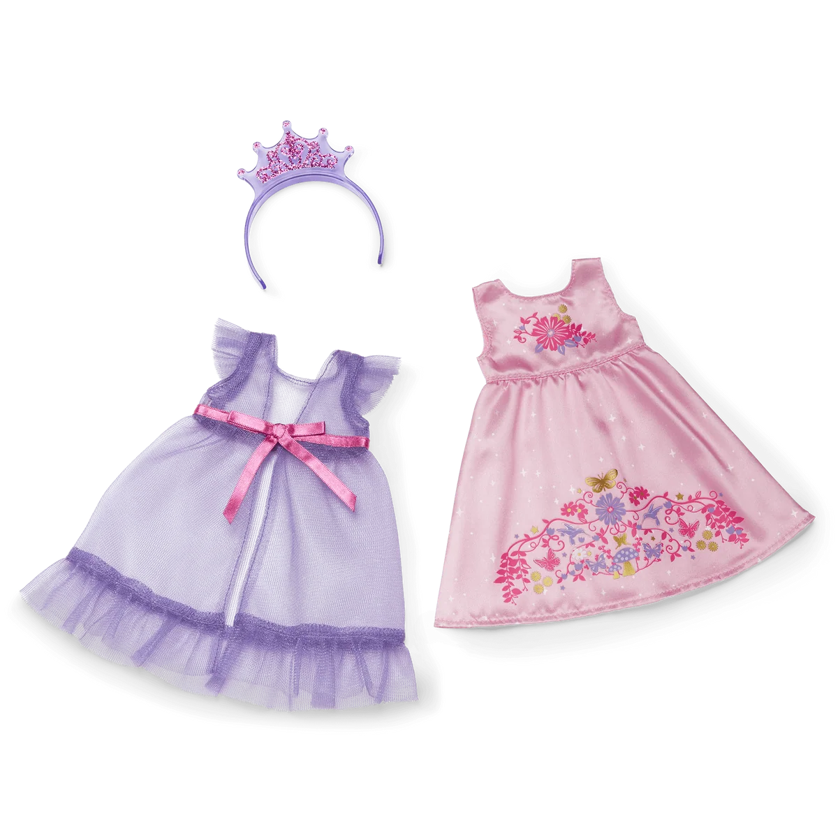 Royal Ruffles Nightie & Robe for WellieWishers™ Dolls