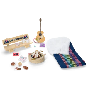 Daisy Davenport’s™ Campfire Set & Guitar Bundle for 18-inch Dolls (Girl of the Year™ 2027)
