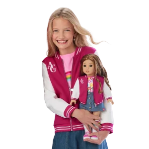 AG™ Star Squad Varsity Jacket for Girls & 18-inch Dolls