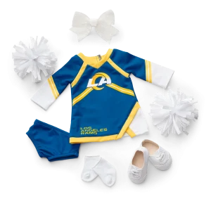 American Girl® x NFL Los Angeles Rams Cheer Uniform for 18-inch Dolls