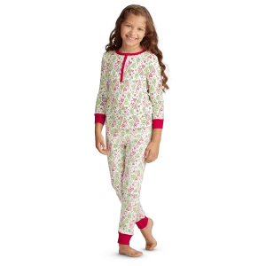Hearts & Pines Holiday PJs for Girls