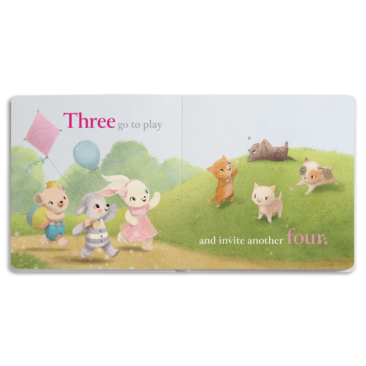Bitty Baby® Doll #1 in Pastel Pink + Bunny Friend & Board Book