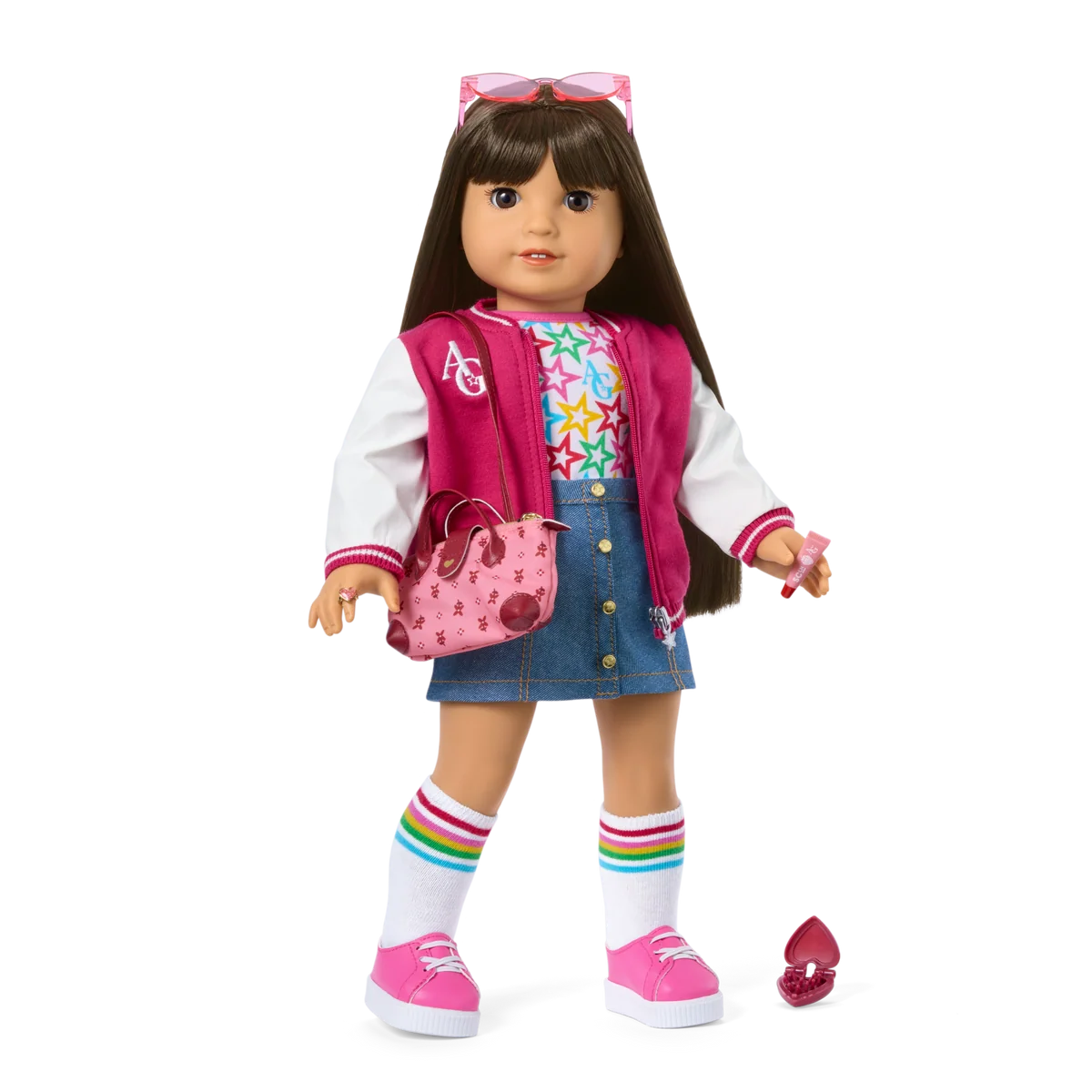 American Girl® x Stoney Clover Lane™ Pouchette Crossbody Bag for 18-inch Dolls