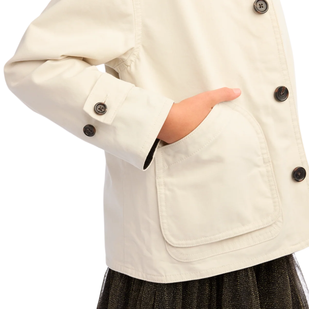 American Girl® x J.Crew Embellished Barn Jacket™, Polka-Dot Top & Tulle Skirt Bundle for Girls