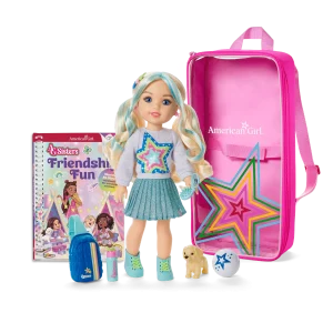 AG Sisters™ Jozette™ Doll, Book & Doll Carrier