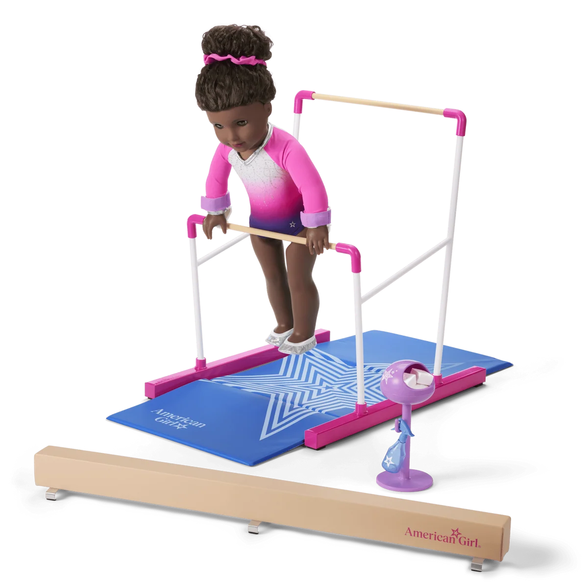 Dream Routine Gymnastics Set for 18-inch Dolls
