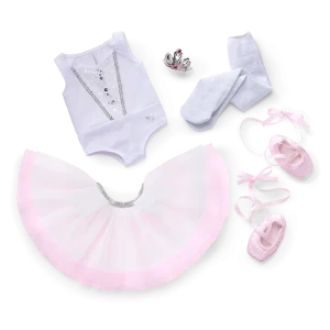 My First Ballet Recital Costume for 18-inch Dolls