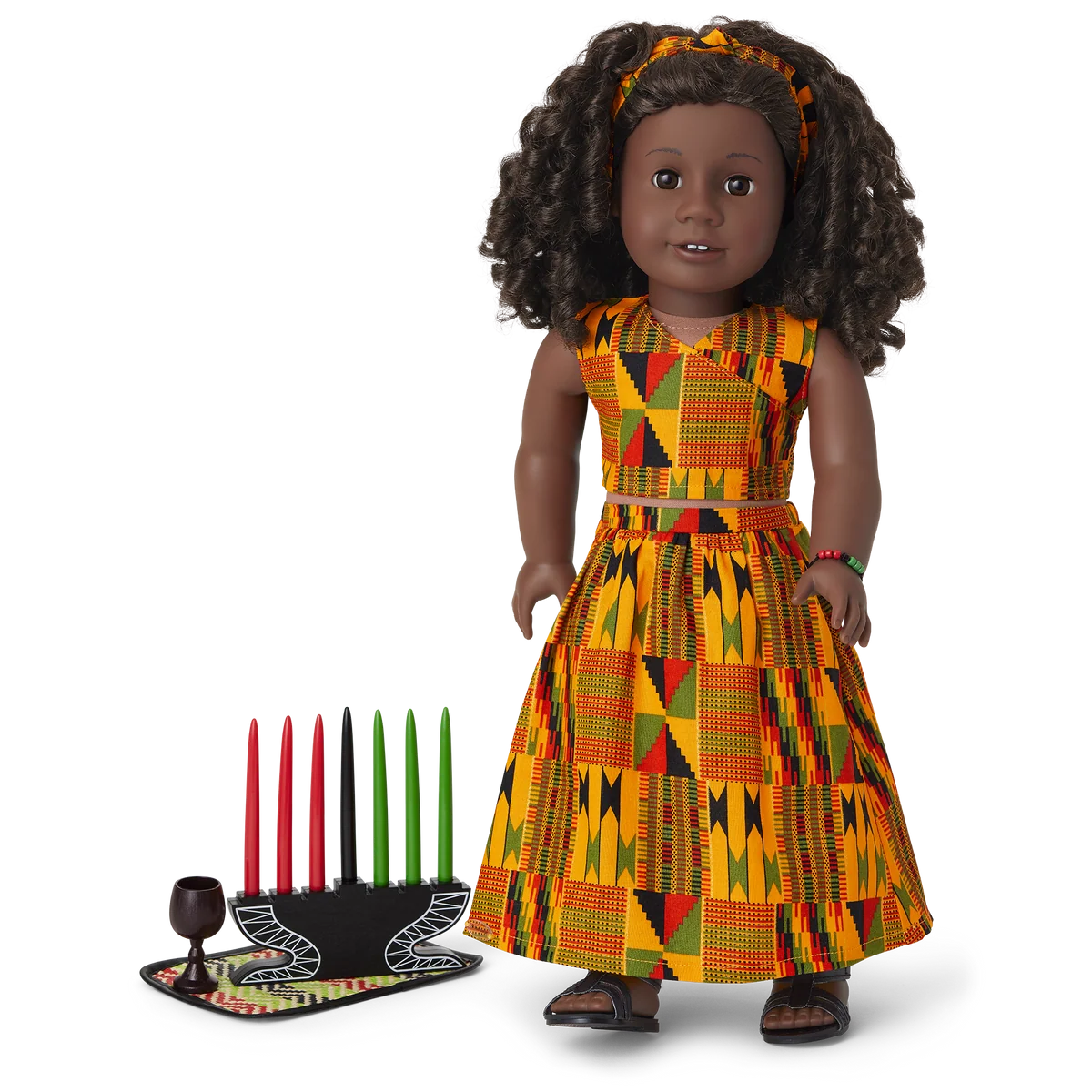 Kwanzaa Celebration Outfit for 18-inch Dolls